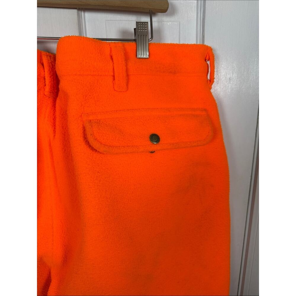 Cabela’s Vintage Whitetail Clothing Made in USA Orange Hunting Pants Sz 2XL - Picture 7 of 8